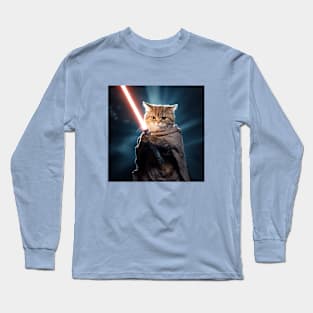 Funny Warior Cat Long Sleeve T-Shirt